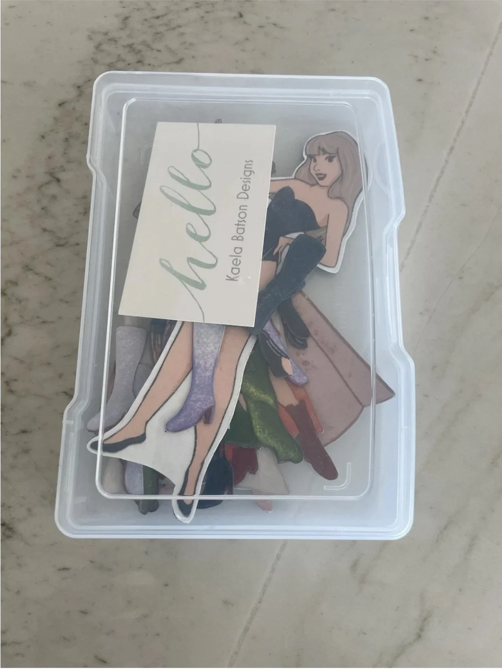 Taylor Swift Magnet Paper Doll Set - Magnet Doll And Eras Tour Outfits! W case!